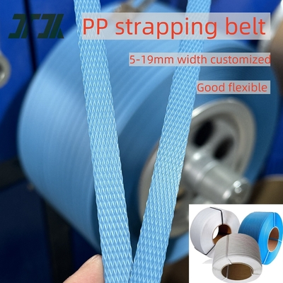 5-19mm カスタマイズされたプラスチック PP ベルトストラッピングバンド カートンのための家具 長い長さと良い柔軟性のあるパッケージ