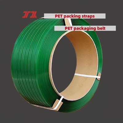 High-speed PET packaging belt 16mm PET plastic steel belt for 300-1500KG pull