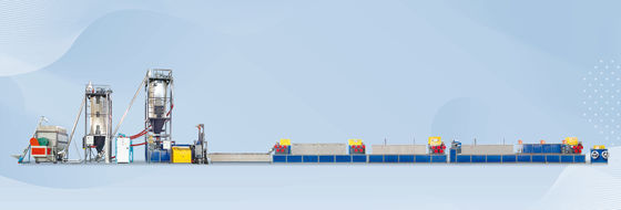 機械生産ラインGUGAOモーター200kg/Hを作るポリエステル ペット革紐