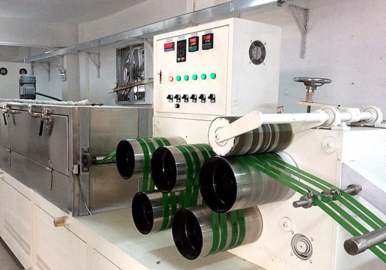 電気PPはPLC制御を用いる機械を作るバンド放出ライン プラスチック革紐を紐で縛る