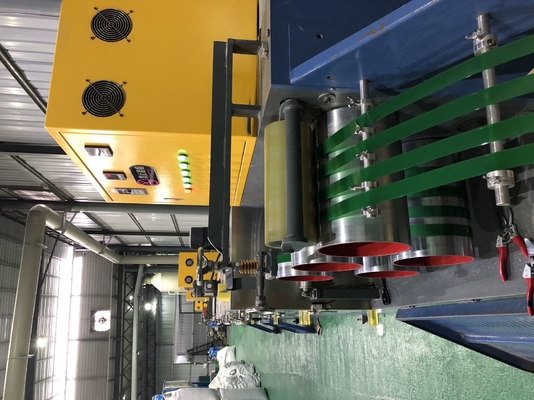 250kg/H ブロック PET プラスチック 梱包ベルト 機械 9-32mm ストラップ 製造 機械