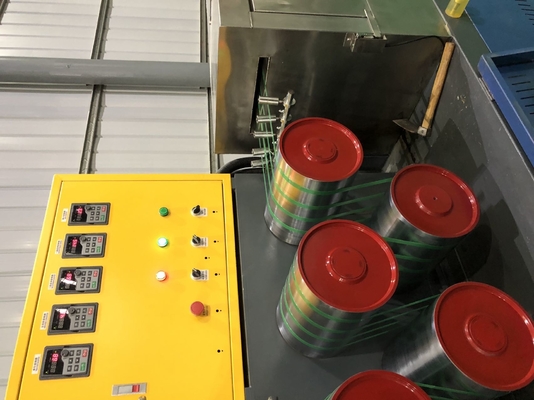 250kg/H ブロック PET プラスチック 梱包ベルト 機械 9-32mm ストラップ 製造 機械