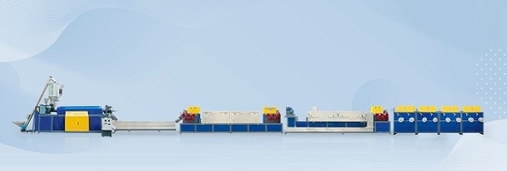 生産ラインを押し出す機械を作るセリウム ISO プラスチック ペット PP の革紐
