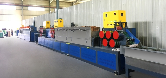 45KW PETストラップ製造機械 ストラップベルトの梱包用の手動/自動巻き込み