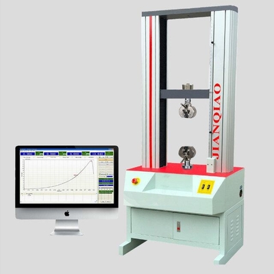 熱い抗張テストの引張強さの試験機10KN PPは革紐抗張テストMachineTensileの強さのテスターをかわいがる