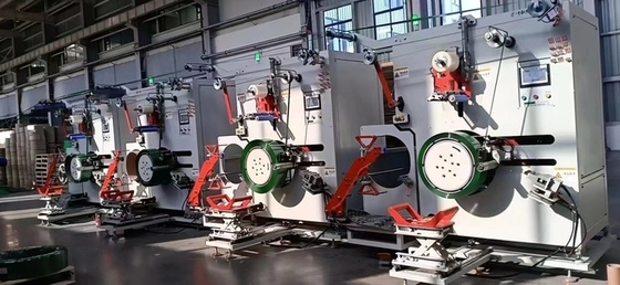 完全自動コンベヤー 0.4KW PLC制御システム付きPETストラップワインダー PLC制御とカット付き完全自動PETストラップワインダー