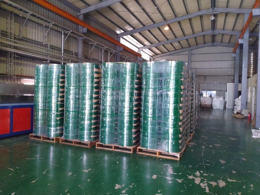 PLC制御 PETストラップエクストルーションライン 580-620KGS/H PETストラップ製造機械 580-620KGS/H PLC制御 PETストラップエクストルーション