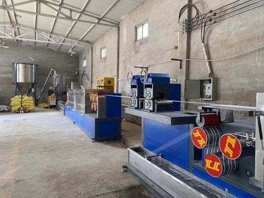 全自動100KWPPストラップ製造機 高効率120-150KG/H自動PPストラップ製造機