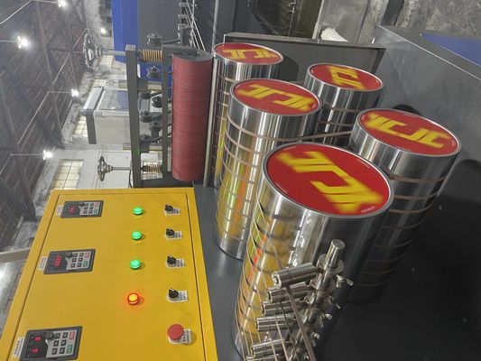 低騒音PPストラップ製造機 シメンスモーターで高速300KG/H