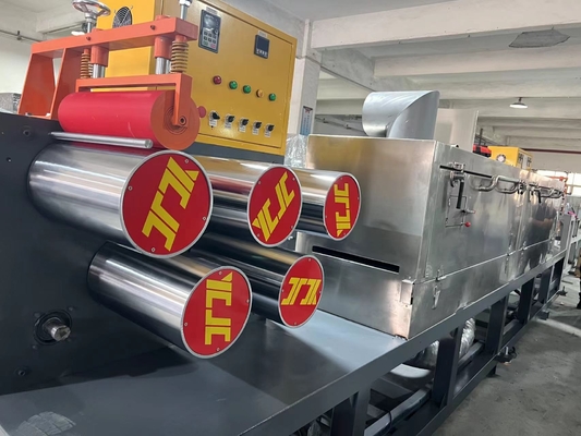 6 ストラップ ポリプロピレンストラップ製造機械,300kg/h出力,プラスチックPP