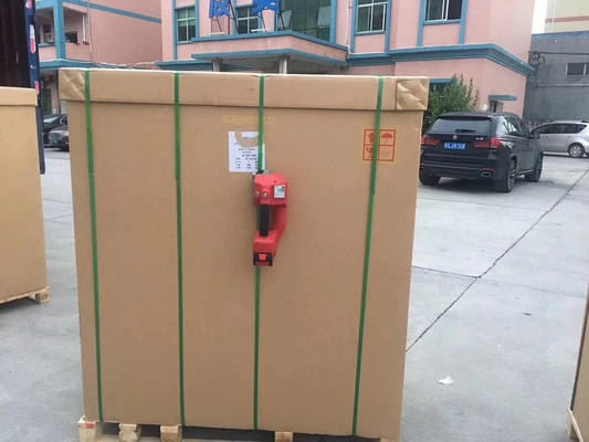 ハイスピードボックスストラッピングマシン ハンドヘルド電動バレーの高速ストレッチ 400KG/緊縮力