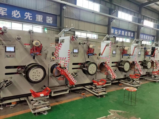 PLCタッチスクリーン PETベルトエクストルーション機器 電動自動ストラッピングバンド巻き込み機