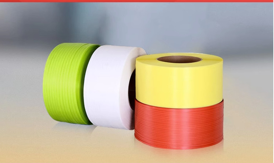 パーソナライズされたプラスチック機械 5-15mm PPストラッピング生産ライン 100-600KG/HのPPストラッピングマシン