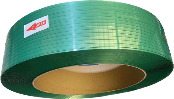 PETボトルフラーク 100%リサイクル素材 2~8ストラップのPETストラップ製造機