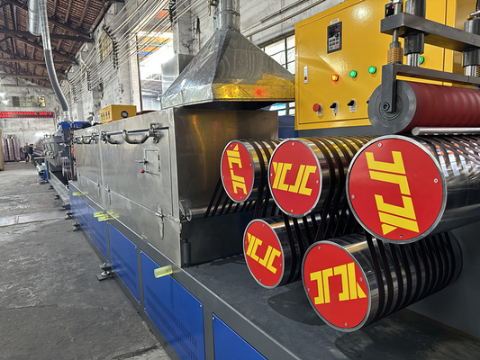 自動プラスチックストラップ生産ライン 200kg/H 巻き込みPPストラップ製造機械