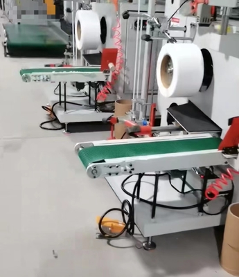 自動帯状テープ回転機,PP包装テープ回転機,自動回転機,ライン速度: 200-350m/mi