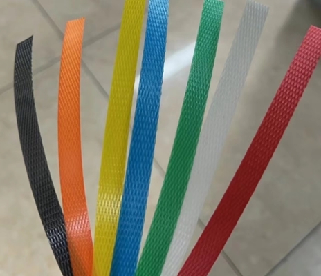 高容量自動巻き 80KG/H プラスチックベルト製造機械のためのPETストラップ巻き