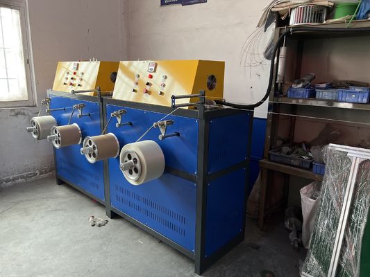 シメンスモーター 5-19mm PPストラップ製造機 100KW 電力消費 0.4-1.2mm ストラップ厚さ