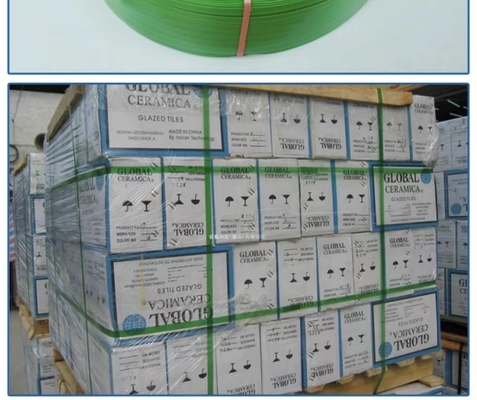 PETパッキングベルト,ポリエチレンPETパッキングベルト,高温耐性のPETプラスチック製鋼ベルト,幅:9~32mm