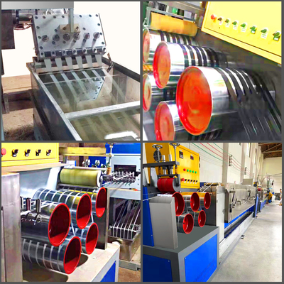 150-200kg/h PPストラッピングストラップバンド 生産ライン 単または二重スクリューエクストルーダー