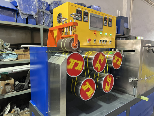 150-200kg/h PPストラッピングストラップバンド 生産ライン 単または二重スクリューエクストルーダー