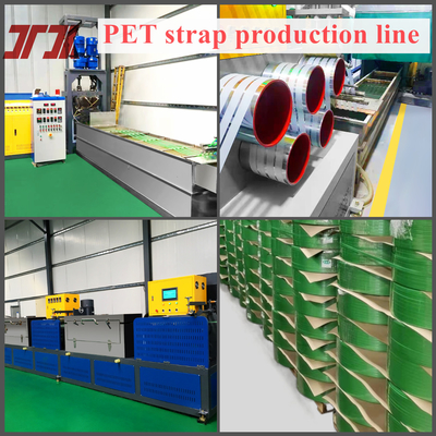 効率性 PET ストラップ製造機 100% ボトルフラックから PET ストラップを作る