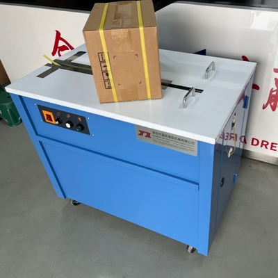 高速半自動バリング機 5~19mm PP帯状テープ用の自動熱溶性バリング機