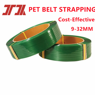 0.4-1.2mm パーソナライズされた PET プラスチック 梱包ストラッピング ストラッピング 帯 高強度 300~950kg そして優れた耐久性