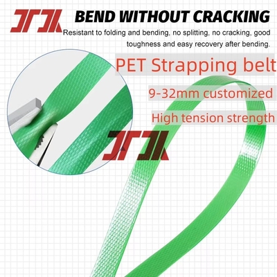 PET プラスチック ストラップ パック ベルト ストラッピング 9-32mm 高強度で青黒色