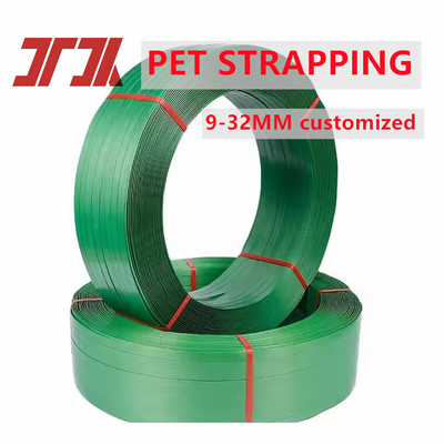 9-32mm パーソナライズされたポリエステルPETパレットパッキングベルト 重荷荷物の梱包用OEM/ODM