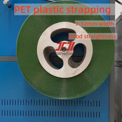 エクストルーション機械 9-32mm PET鋼筋生産ライン 100% PET粉砕材料の生産のためのPETエクストルーション機器