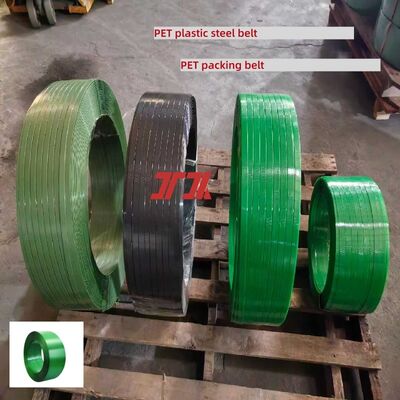 パネウマティック・ストラッピング・マシンのためのPETプラスチック・パッキング・ストラッピング・バンド 9-25mm PETポリエステル・パッキング・ベルト