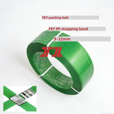9-32mm PETプラスチック鋼帯 PP PET梱包ストラップ、100%リサイクルPET素材製