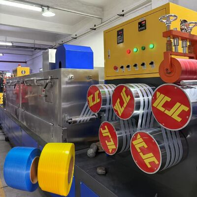 260kg/H Pp ストラップ製造機械 ストラップを包装する 箱用 ストップなしのスクリーンチェンジャー