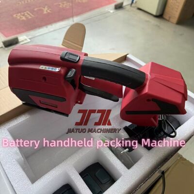 9-19mm バックルフリー ハンディストラップマシン 400N-2000N バッテリー駆動