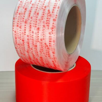 5mm 12mm プラスチックのPPストラッティングパッキングベルト 長さ7000m/ロール