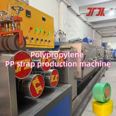 高効率 5mm PP梱包ベルト製造設備 自動制御付きPPバンド製造機
