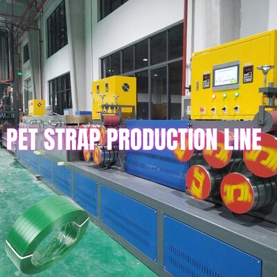 より大きなフィルターを備えた 9-32mm PET ストラップ生産ラインは自動ストラップを作成します