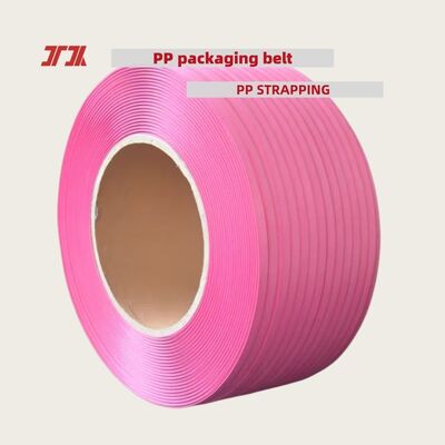高速 PET PP 梱包ベルト白 12 ミリメートル PP バンドリング果物の結束に適した高引張強度