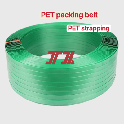 9mm PET プラスチック 鋼筋ベルト PP PET 梱包ストラップ パネウマティックストラップマシン用の PET 結合ストラップ