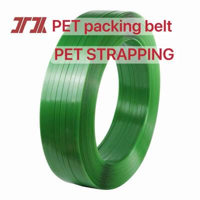 PET strapping High Tensile 16mm PET Strapping Band with PET bottle flakes