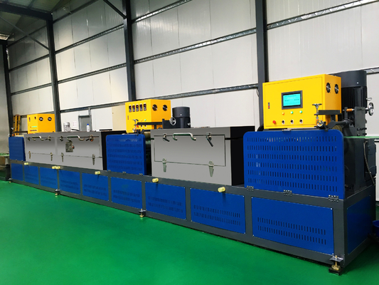 200KWはペットをリサイクルした革紐の放出ラインPLCがバンド押出機の紐で縛を制御する