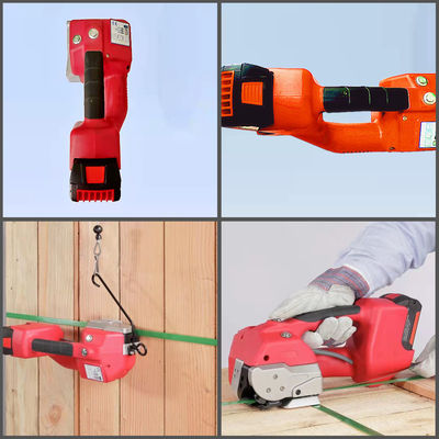 ポータブル 2100N ストラップ ハンドヘルド バッテリー ストラッピング マシン 13mm 16mm PET PP ストラップ 梱包