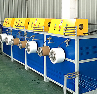 100kg/H 0.45mm 0.5mm PET PP ストラッピングバンド製作機 80KW PLC制御システム