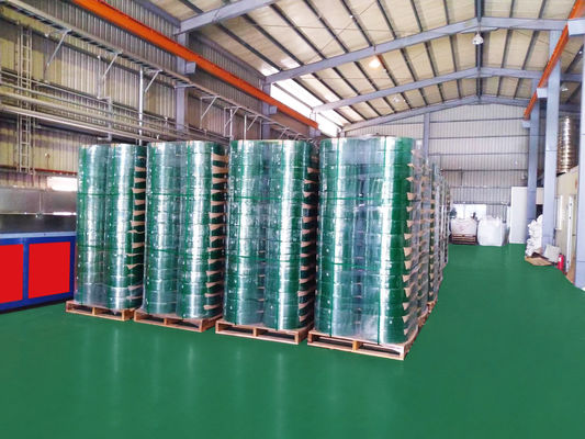 レンガ窯の企業のための200kg/Hポリエステル ペット革紐の放出ラインGUGAOモーター