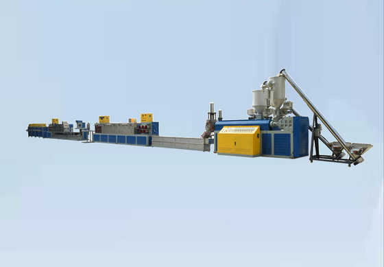 機械を作るプラスチック藤の放出ライン単一ねじ藤の放出