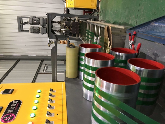 PLC インテリジェントコントロール パッキングテープバンド エクストルーダー 6 PETストラップ生産ライン