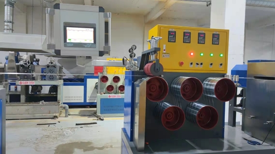 テープおよび革紐のための自動ペット革紐の放出の機械類50-600kg/h