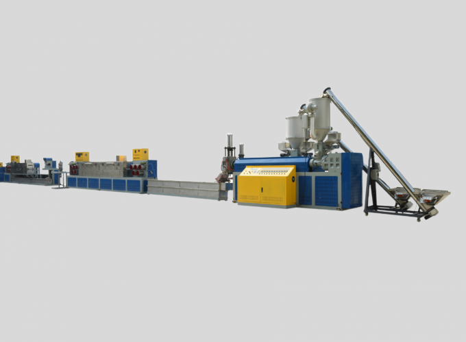 セリウムISOのプラスチック ペットPPは機械5突き出る生産ラインの作成を紐で縛る