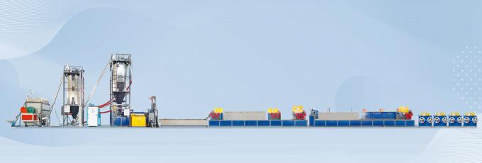 プラスチック ペット/PPは機械に高出力の強い張力0をするパッキング バンドを紐で縛る